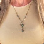 Load image into Gallery viewer, Intuitive Jewelry - Labradorite Necklace - Handmade - Felicity&#39;s Bliss
