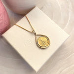 Load image into Gallery viewer, Gold American Eagle Coin Pendant Necklace