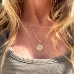 Load image into Gallery viewer, PENDANT ONLY | 1/10 oz Gold American Eagle Liberty Coin Necklace | 22kt Gold Coin | Legacy Necklace | Heirloom Jewelry