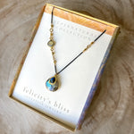 Load image into Gallery viewer, Pretty Supernatural Labradorite Gemstone Necklace -Spiritual Gifts - Intuitive Jewelry - One of a Kind