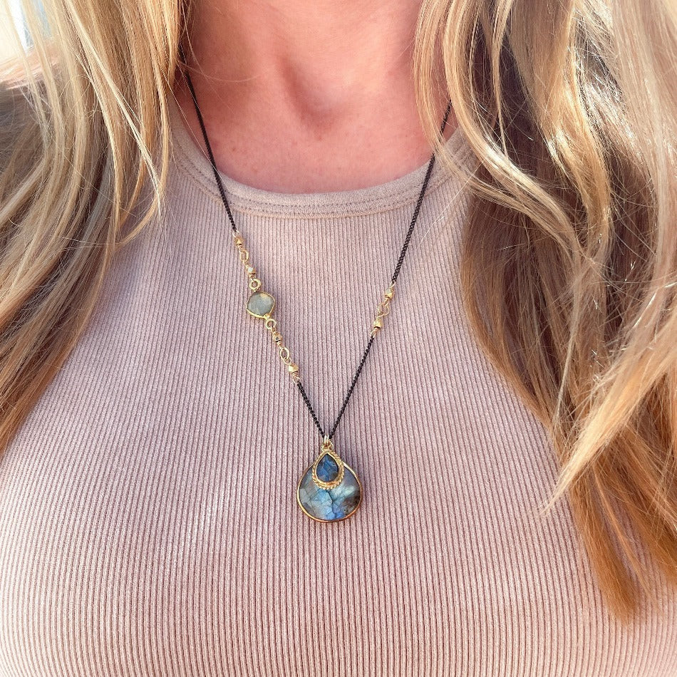 Intuitive Jewelry - Best Selling Etsy Necklace 2023 - Labradorite Necklace
