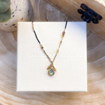Load image into Gallery viewer, NEW DESIGN - Fall - Two-Toned Supernatural Starseed Labradorite CharmNecklace - Spiritual Gift - Intuitive Jewelry - Necklace